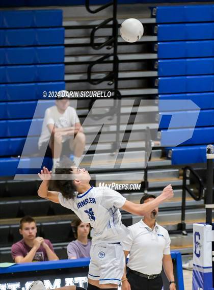 Thumbnail 3 in Desert Vista vs Chandler (AIA 6A Round 1 Playoff) photogallery.