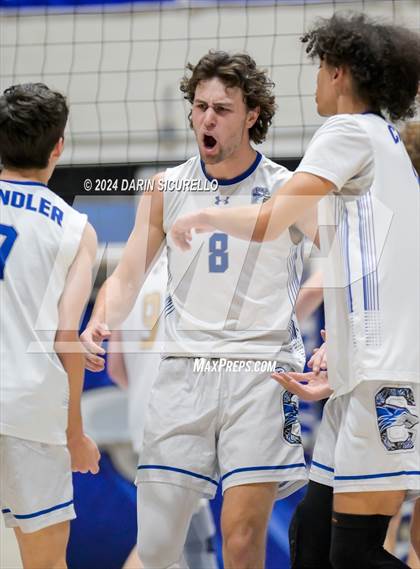 Thumbnail 2 in Desert Vista vs Chandler (AIA 6A Round 1 Playoff) photogallery.
