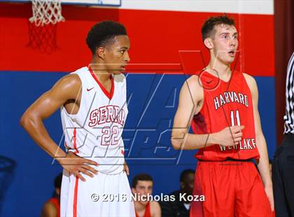 Thumbnail 1 in Harvard-Westlake vs. Serra (CIF SoCal Regional D4 Playoffs) photogallery.