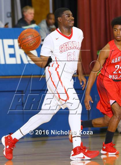 Thumbnail 2 in Harvard-Westlake vs. Serra (CIF SoCal Regional D4 Playoffs) photogallery.