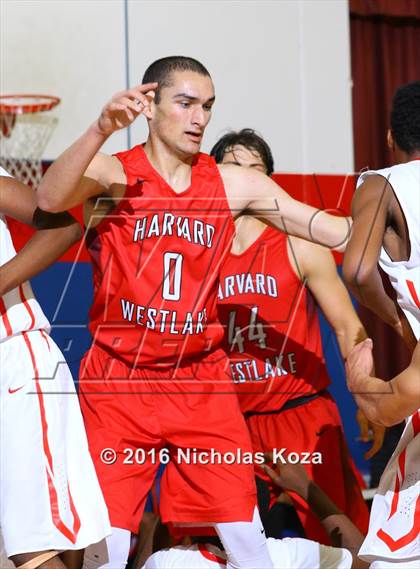 Thumbnail 2 in Harvard-Westlake vs. Serra (CIF SoCal Regional D4 Playoffs) photogallery.