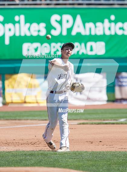 Thumbnail 3 in Vincentian Academy vs Southern Fulton (PIAA A Championship) photogallery.