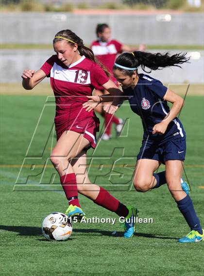 Thumbnail 3 in El Modena vs Beckman (OC Winter Showcase) photogallery.