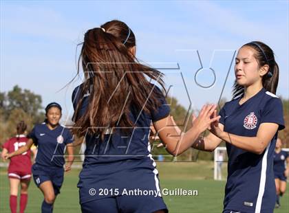 Thumbnail 2 in El Modena vs Beckman (OC Winter Showcase) photogallery.