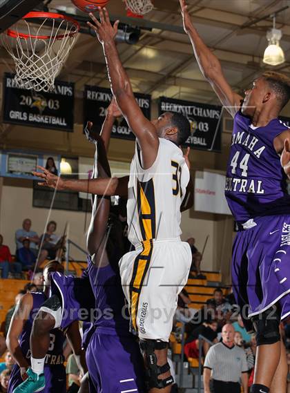 Thumbnail 2 in Eagle's Landing vs. Omaha Central (City of Palms Classic) photogallery.