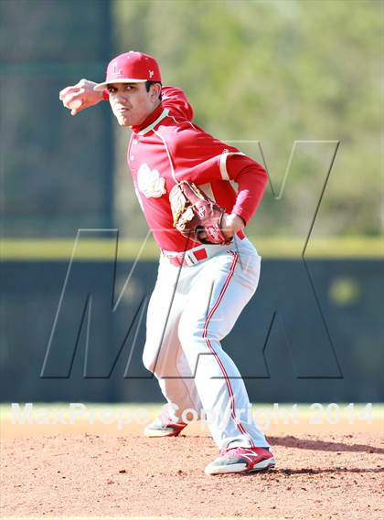 Thumbnail 2 in Bishop Verot vs. Orange Lutheran (National High School Invitational) photogallery.