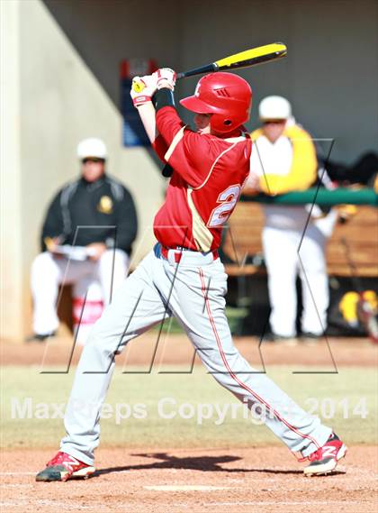 Thumbnail 1 in Bishop Verot vs. Orange Lutheran (National High School Invitational) photogallery.