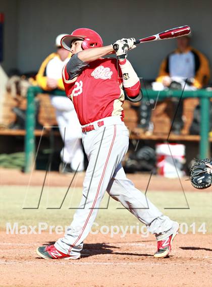 Thumbnail 3 in Bishop Verot vs. Orange Lutheran (National High School Invitational) photogallery.