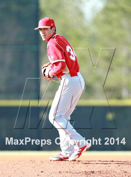 Thumbnail 1 in Bishop Verot vs. Orange Lutheran (National High School Invitational) photogallery.