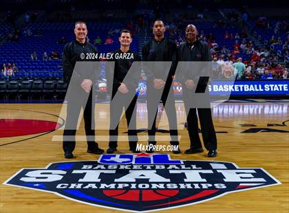 Thumbnail 1 in Holliday vs Ponder (UIL 3A Basketball Semifinal) photogallery.