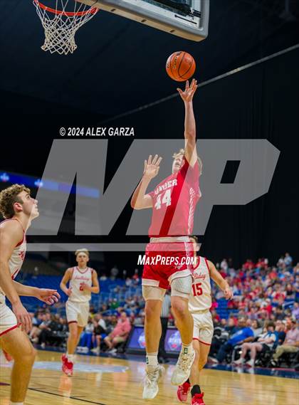 Thumbnail 1 in Holliday vs Ponder (UIL 3A Basketball Semifinal) photogallery.