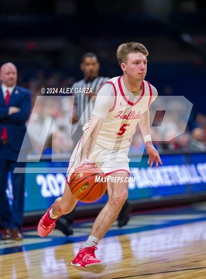 Thumbnail 3 in Holliday vs Ponder (UIL 3A Basketball Semifinal) photogallery.