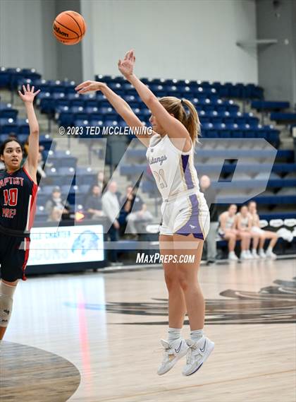Thumbnail 2 in Central Arkansas Christian vs. Baptist Prep (AAA 3A-5 district first round) photogallery.