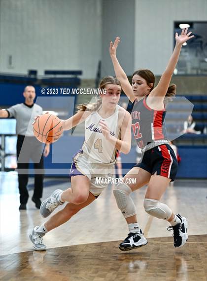 Thumbnail 3 in Central Arkansas Christian vs. Baptist Prep (AAA 3A-5 district first round) photogallery.