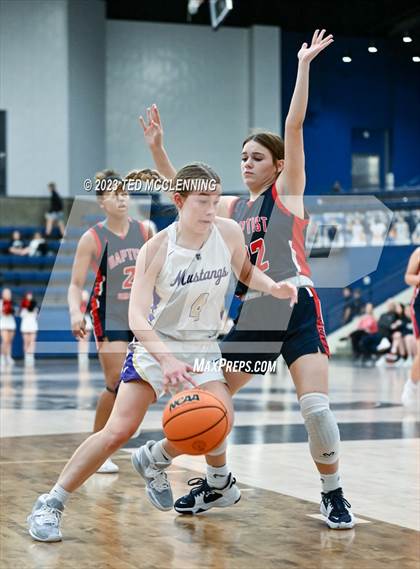 Thumbnail 3 in Central Arkansas Christian vs. Baptist Prep (AAA 3A-5 district first round) photogallery.