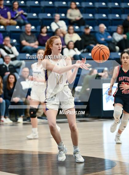 Thumbnail 3 in Central Arkansas Christian vs. Baptist Prep (AAA 3A-5 district first round) photogallery.