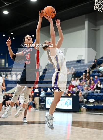 Thumbnail 2 in Central Arkansas Christian vs. Baptist Prep (AAA 3A-5 district first round) photogallery.
