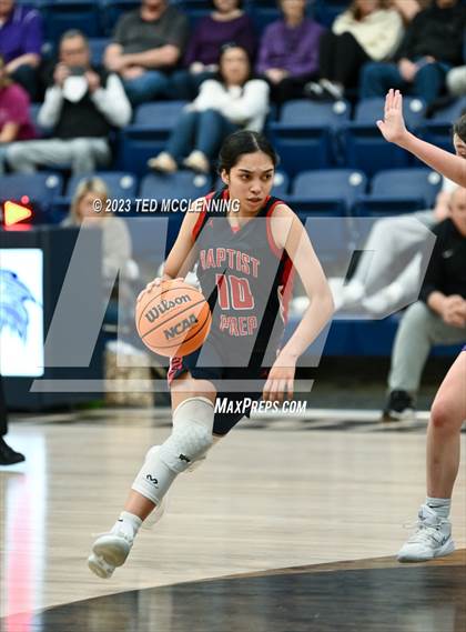 Thumbnail 2 in Central Arkansas Christian vs. Baptist Prep (AAA 3A-5 district first round) photogallery.
