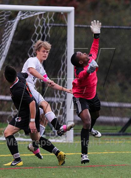 Thumbnail 3 in Stamford @ Wilton (FCIAC Quarterfinal) photogallery.