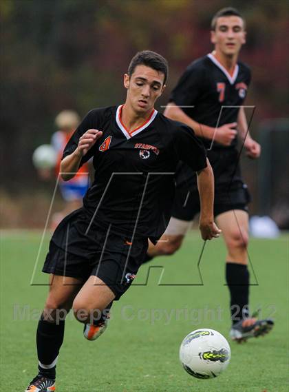 Thumbnail 3 in Stamford @ Wilton (FCIAC Quarterfinal) photogallery.