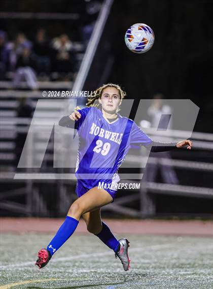 Thumbnail 2 in Norwell vs Nipmuc Regional (MIAA Division 3 Semifinal) photogallery.