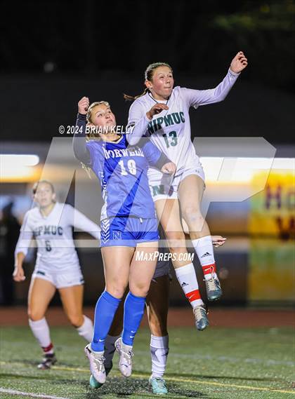 Thumbnail 2 in Norwell vs Nipmuc Regional (MIAA Division 3 Semifinal) photogallery.