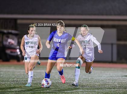 Thumbnail 3 in Norwell vs Nipmuc Regional (MIAA Division 3 Semifinal) photogallery.