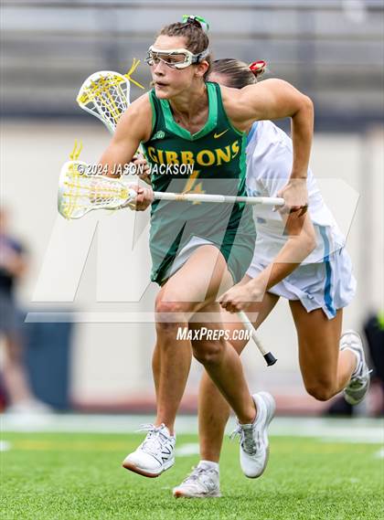 Thumbnail 3 in Charlotte Catholic vs. Cardinal Gibbons (NCHSAA 4A Final) photogallery.
