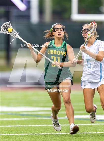 Thumbnail 2 in Charlotte Catholic vs. Cardinal Gibbons (NCHSAA 4A Final) photogallery.
