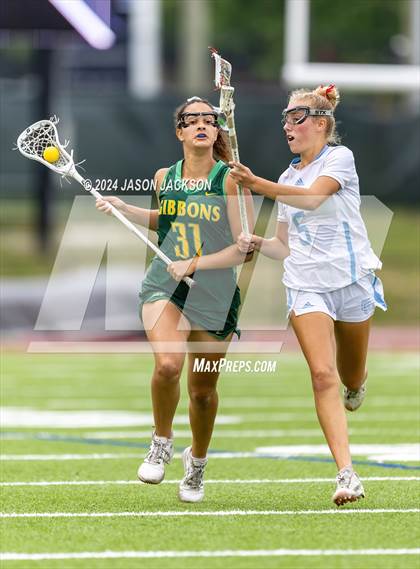 Thumbnail 3 in Charlotte Catholic vs. Cardinal Gibbons (NCHSAA 4A Final) photogallery.