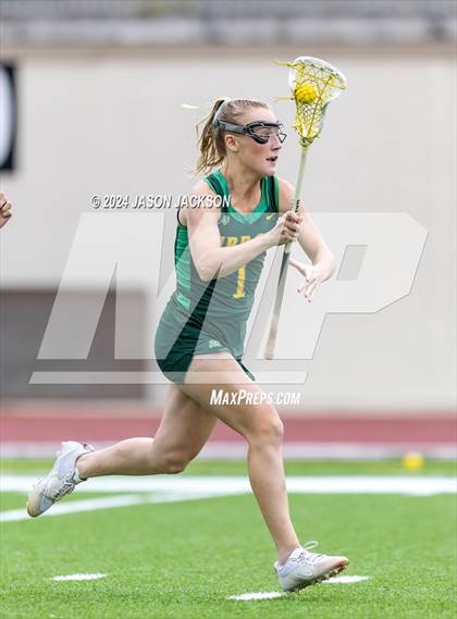 Thumbnail 3 in Charlotte Catholic vs. Cardinal Gibbons (NCHSAA 4A Final) photogallery.