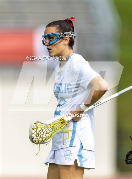 Thumbnail 2 in Charlotte Catholic vs. Cardinal Gibbons (NCHSAA 4A Final) photogallery.