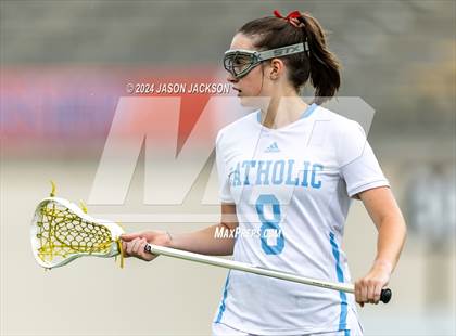 Thumbnail 1 in Charlotte Catholic vs. Cardinal Gibbons (NCHSAA 4A Final) photogallery.