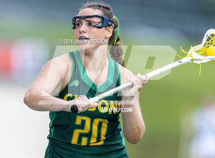 Thumbnail 3 in Charlotte Catholic vs. Cardinal Gibbons (NCHSAA 4A Final) photogallery.