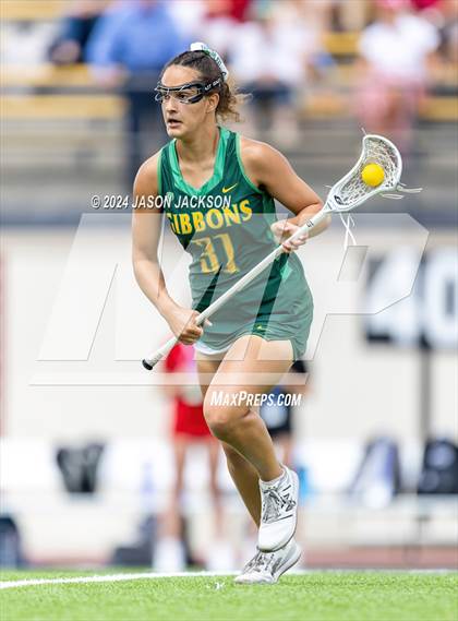 Thumbnail 2 in Charlotte Catholic vs. Cardinal Gibbons (NCHSAA 4A Final) photogallery.