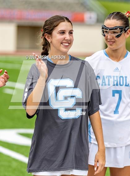 Thumbnail 1 in Charlotte Catholic vs. Cardinal Gibbons (NCHSAA 4A Final) photogallery.