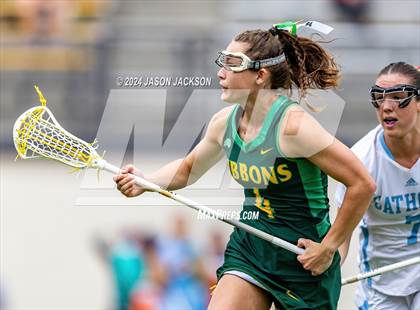 Thumbnail 2 in Charlotte Catholic vs. Cardinal Gibbons (NCHSAA 4A Final) photogallery.
