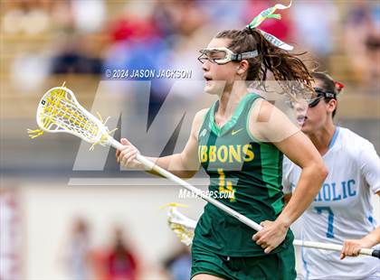 Thumbnail 3 in Charlotte Catholic vs. Cardinal Gibbons (NCHSAA 4A Final) photogallery.