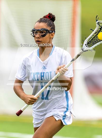 Thumbnail 1 in Charlotte Catholic vs. Cardinal Gibbons (NCHSAA 4A Final) photogallery.