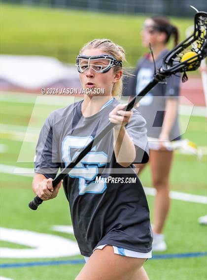 Thumbnail 3 in Charlotte Catholic vs. Cardinal Gibbons (NCHSAA 4A Final) photogallery.