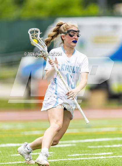 Thumbnail 1 in Charlotte Catholic vs. Cardinal Gibbons (NCHSAA 4A Final) photogallery.