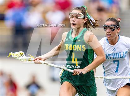 Thumbnail 1 in Charlotte Catholic vs. Cardinal Gibbons (NCHSAA 4A Final) photogallery.