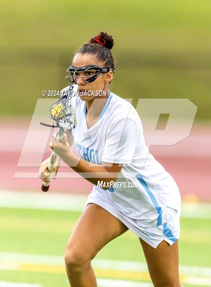 Thumbnail 3 in Charlotte Catholic vs. Cardinal Gibbons (NCHSAA 4A Final) photogallery.