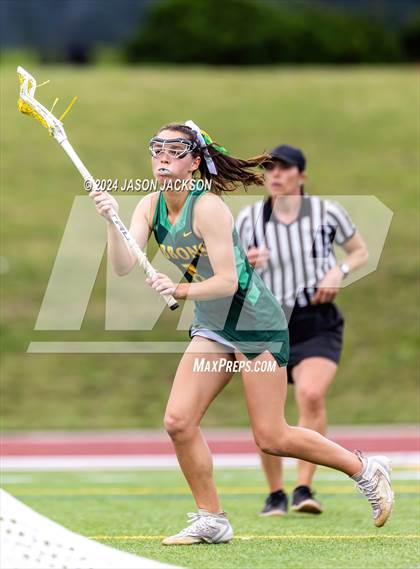 Thumbnail 2 in Charlotte Catholic vs. Cardinal Gibbons (NCHSAA 4A Final) photogallery.