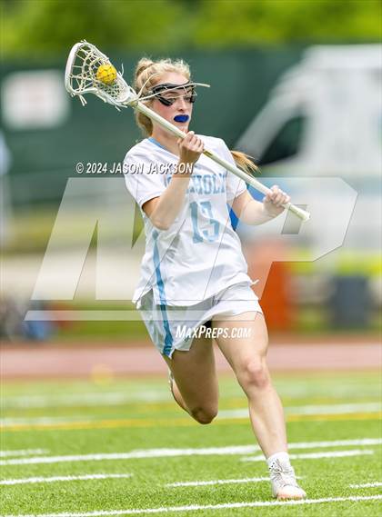 Thumbnail 3 in Charlotte Catholic vs. Cardinal Gibbons (NCHSAA 4A Final) photogallery.