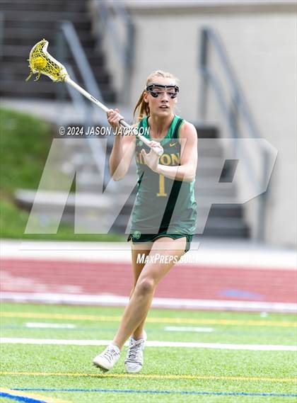 Thumbnail 2 in Charlotte Catholic vs. Cardinal Gibbons (NCHSAA 4A Final) photogallery.