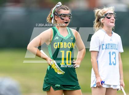 Thumbnail 1 in Charlotte Catholic vs. Cardinal Gibbons (NCHSAA 4A Final) photogallery.