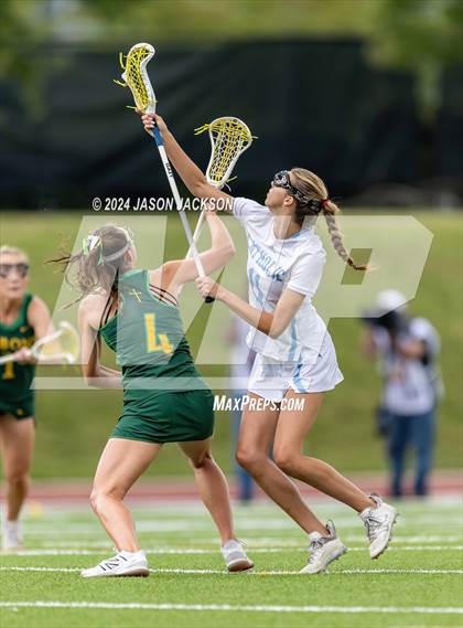 Thumbnail 1 in Charlotte Catholic vs. Cardinal Gibbons (NCHSAA 4A Final) photogallery.