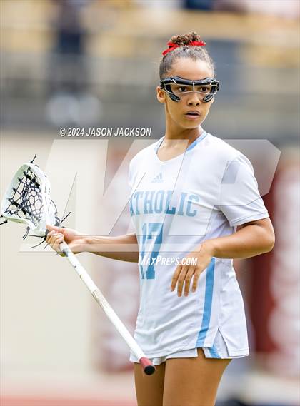 Thumbnail 3 in Charlotte Catholic vs. Cardinal Gibbons (NCHSAA 4A Final) photogallery.