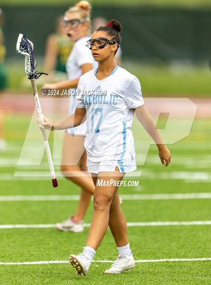 Thumbnail 3 in Charlotte Catholic vs. Cardinal Gibbons (NCHSAA 4A Final) photogallery.